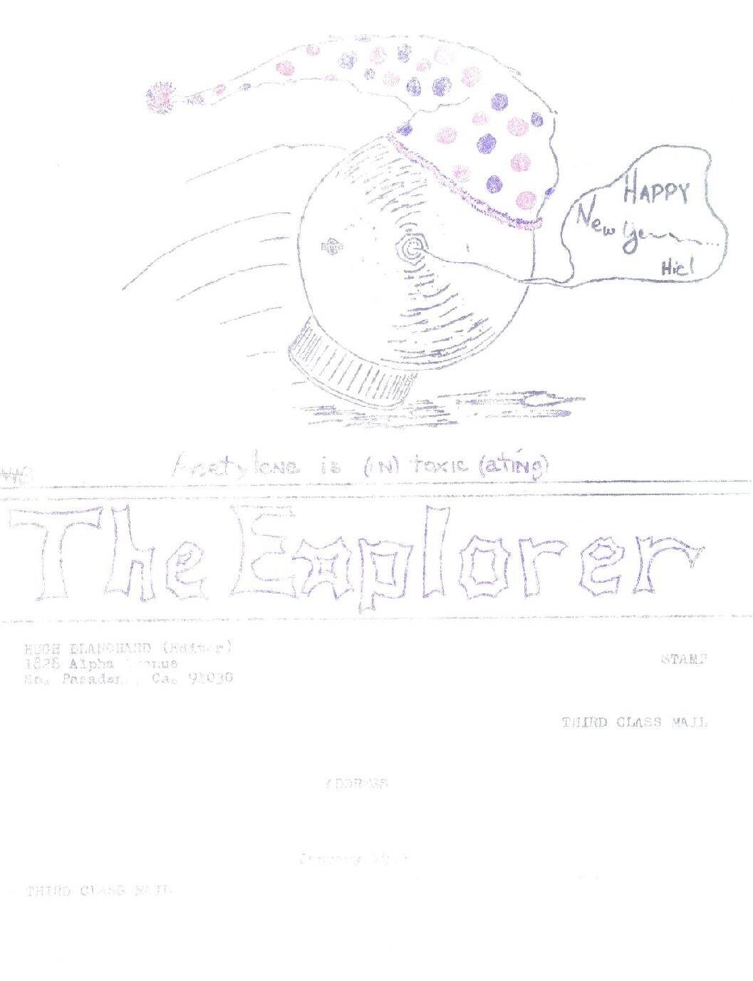 1972 January – The Explorer