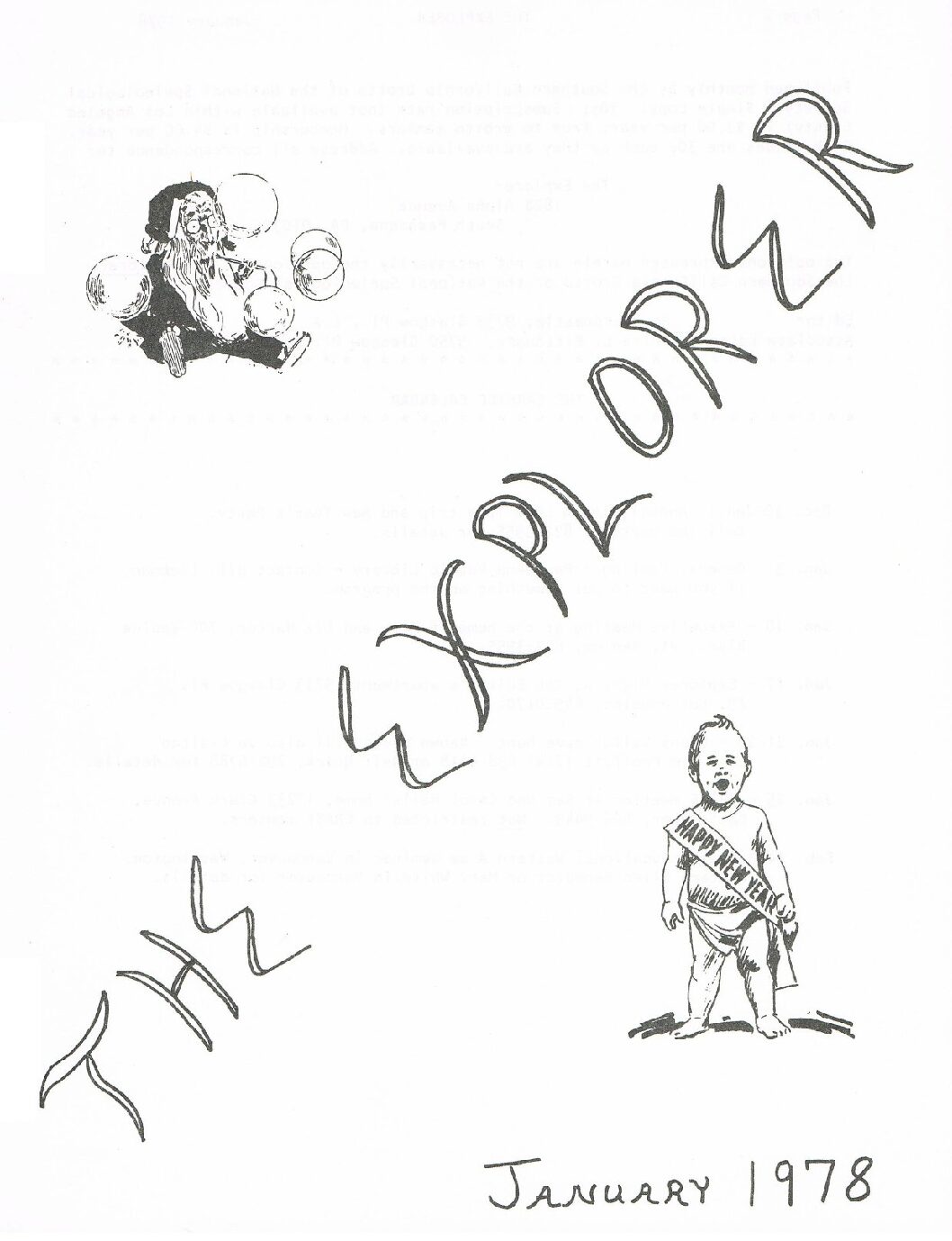 1978 January – The Explorer