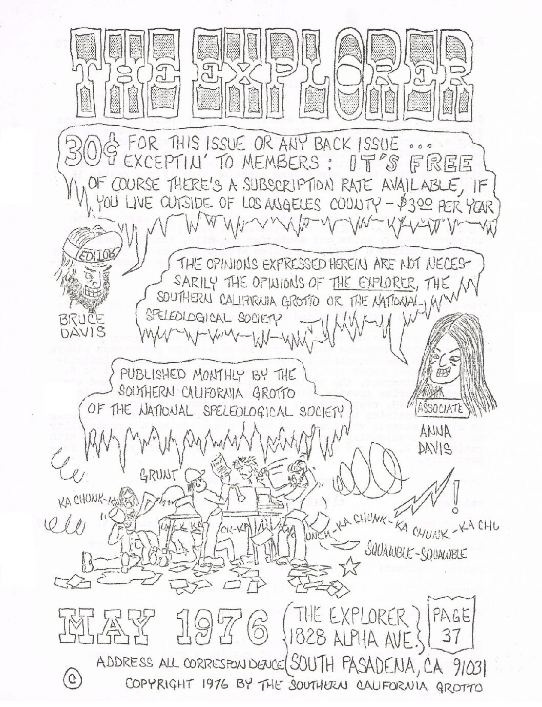 1976 May – The Explorer