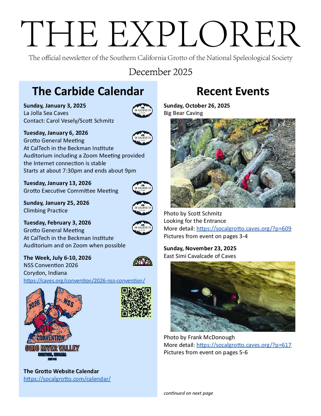 2025 December – The Explorer